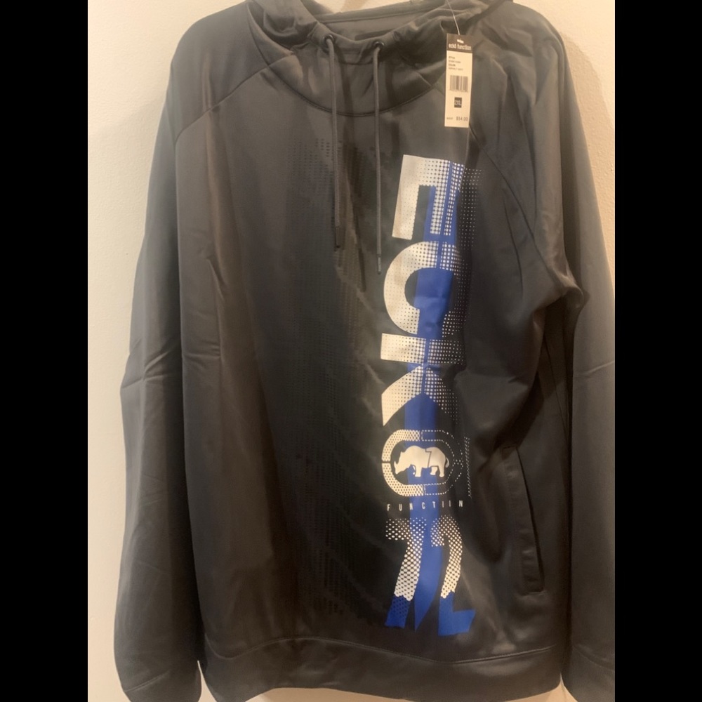 Gray ecko hoodie new